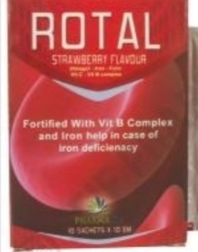 ROTAL 10 SACHETS x 10GM