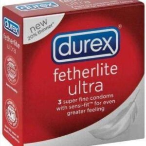 DUREX CONDOMS 3PCS FETHERLITE ULTRA