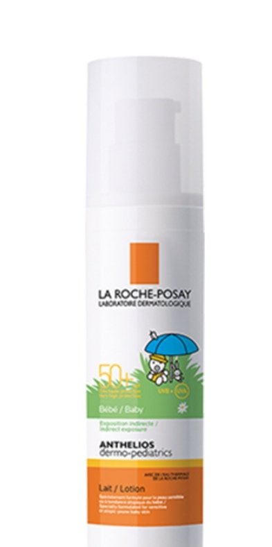 Anthelios Dermo-Pediatrics SPF50+ BABY Lotion |ميلك يعطي حماية عالية جداً لوجه و جسم الأطفال من الأشعة فوق البنفسجية الضارة, من 6 أشهر إلى 3 سنوات