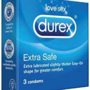 Extra Safe Condoms, 3 Pieces_Durex|ديوريكس اكسترا سيف واقي ذكري - ٣ قطع
