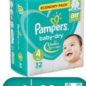 Pampers new baby no 4 size 32