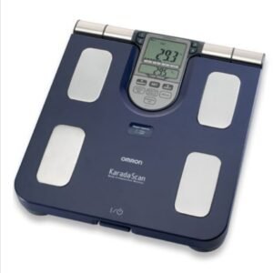 Omron Body Composition Monitor BF511-Blue|ميزان مراقبة مكونات الجسم  BF511 من اومرون- ازرق الى