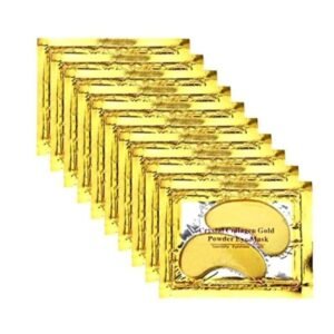 Pair Of 30 Crystal Collagen Gold Powder Eye Mask