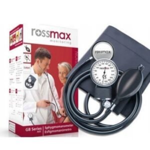 Blood-pressure-monitor-with-stethoscope-Rossmax
