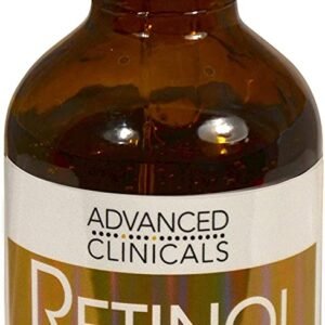 Professional Strength Retinol Serum. Anti-aging, Wrinkle Reducing, 1.75 Fl Oz  Advanced Clinicals