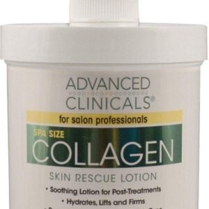 Advanced Clinicals Collagen Skin Rescue Lotion - 16 oz