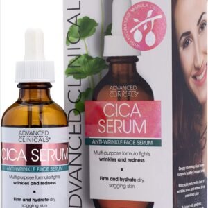 Cica Serum Anti-Wrinkle Face Serum (52ml) | Advanced Clinicals