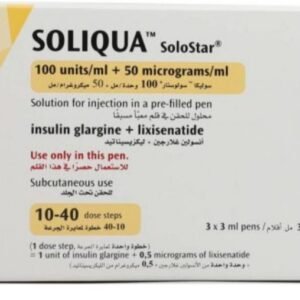 Soliqua Solostar 100/33 Mg 3X3Ml Pen