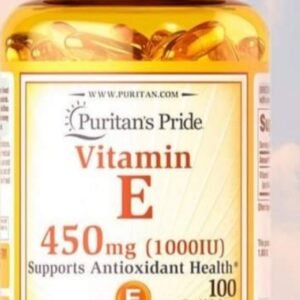 Vitamine E 1000 IU  100 softcap | puritin prides