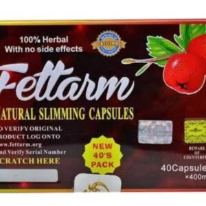 Fettarm Natural Slimming Herbal Capsules, 40 Count