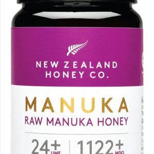 Co. Raw Manuka Honey UMF 24+ / MGO 1122+, UMF Certified / 17.6oz -New Zealand Honey