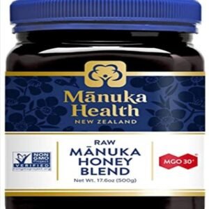 MGO30+ Manuka Honey, 100% Pure New Zealand Honey, (500gManuka Health