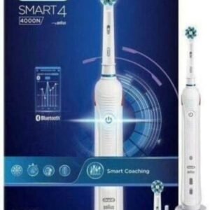 Oral-B Smart 4 4000N CrossAction Electric Toothbrush Rechargeable Powered by Braun