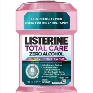 Total Care Zero Alcohol Mouthwash, 500 mlListerine