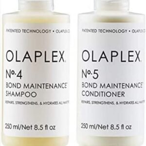 Olaplex Shampoo & Conditioner for All Hairs - 250 ml---شامبو وبلسم بوند ماينتاننس رقم 4 و5 من قطعتين 8.5أوقية