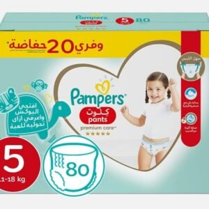 Premium Care Pants, Size 5, 12-18 KG, 80 Diaper-Pampers