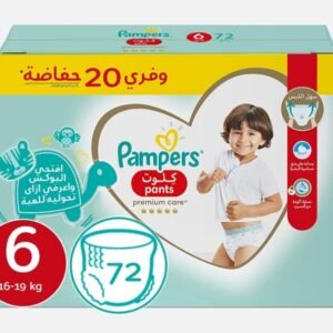 Premium Care Pants, Size 6, 16+ KG, 72 Diaper-Pampers