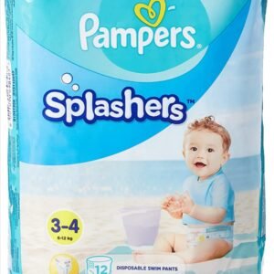 Pampers Splashers, Size 3-4, 6-12 kg, Carry Pack, 12 Swim Diapers
