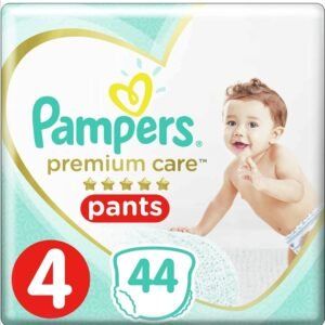 Premium Care, Size 4, Maxi, 9-14 kg, Jumbo Pack, 44 Diaper Pants-Pampers