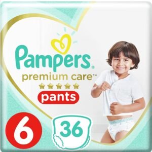 Pampers Premium Care, Size 6, Extra Large, 16+ kg, Jumbo Pack, 36 Diaper Pants