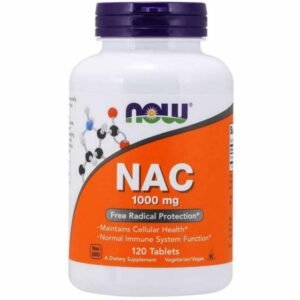 Now Foods NAC 1000 mg - 120 Tablets