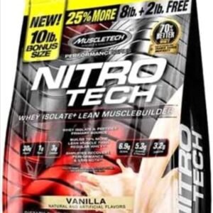 Nitrotech Perf Vanilla, 10 lbs.Muscletech