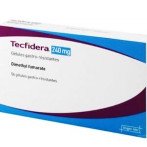 Tecfidera 240 mg ( Dimethyl Fumarate ) 56 gastro-resistant hard capsules