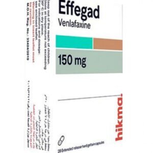 EFFEGAD 150 MG ER ( VENLAFAXINE ) 28 EXTENDED RELEASE CAPSULES