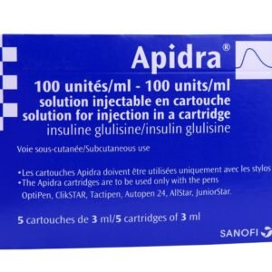 Apidra 100iu ml penfil 5 penfils
