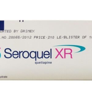 Seroquel xr 400mg 30 tab