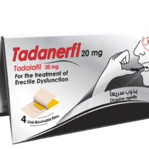 Tadanerfil 20 mg 4 orodispersable film