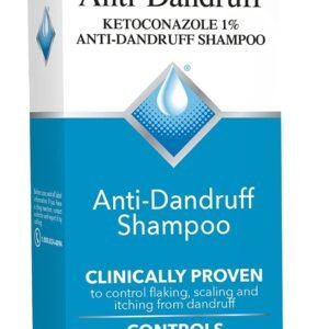Nizoral A-D Anti-Dandruff Shampoo with Ketoconazole 1%, Dry Itchy Scalp Shampoo for Dandruff Control & Relief, 4 fl. oz