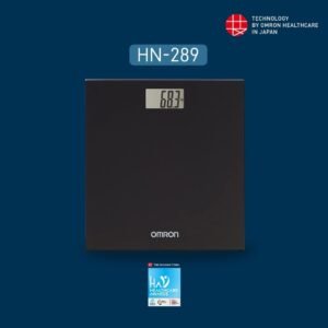 Omron HN-289 Digital Personal Scale Midnight Black
