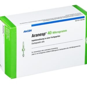 Aranesp 40 mcg ( Darbepoetin Alfa ) 4 Pre-Filled Syringes
