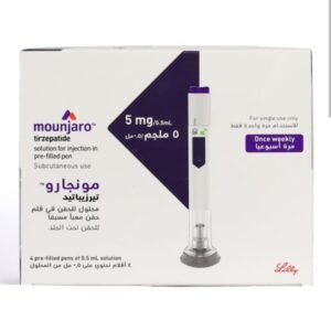 Mounjaro 5Mg Kwikpen + 5 Needles (4 Pre-Injection Swabs Free)