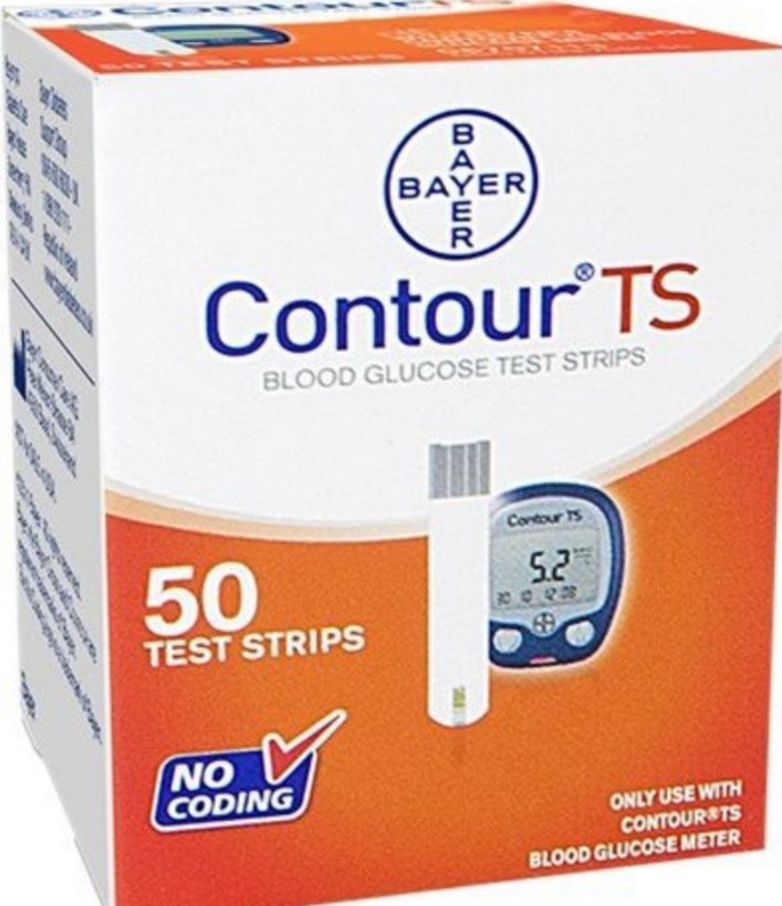 CONTOUR TS (GLUCOSE ) 50 STRIPS