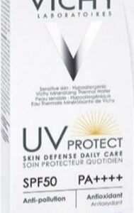 فيشي، UV بروتكت، كريم مرطب للحماية من الشمس، عامل حماية من الشمس 50، 40 مل
