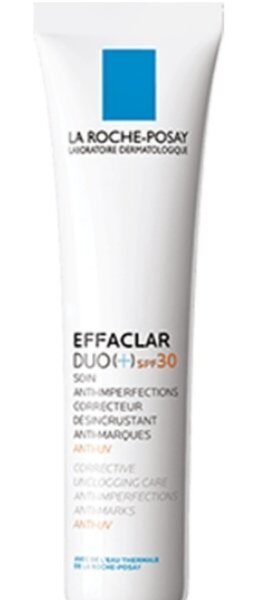 لاروش بوزاى، ايفاكلار، (+)spf 30 Duo لعلاج عيوب البشرة الدهنية، عامل حماية من الشمس 30،  40مل