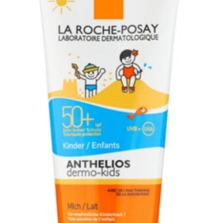 Anthelios, Dermo-Pediatrics Milk Cream, spf50+, 250ml_ بوزاى، انثليوس، صن بلوك كريم للأطفال ، عامل حماية من الشمس 50+، 250مل