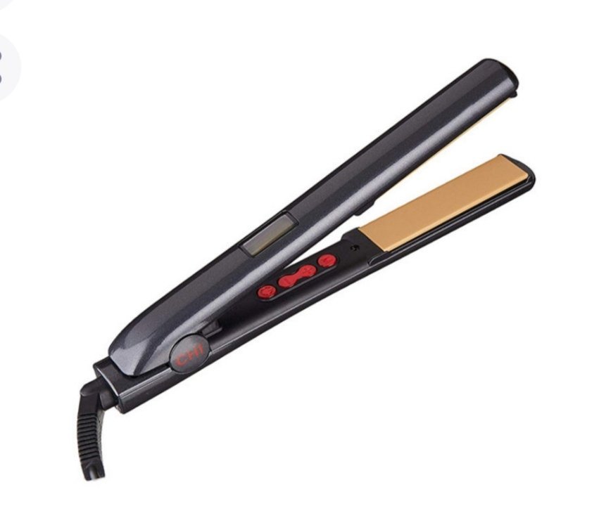 Ceramic and Titanium Hair Styling Iron أسود