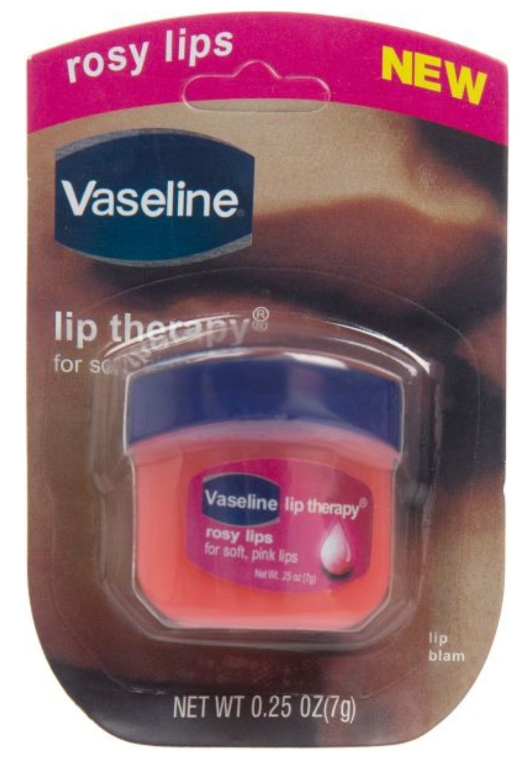 Vaseline Lip Therapy Rosy Lips, 4.8 gm للشفاه من فازلين- وردي