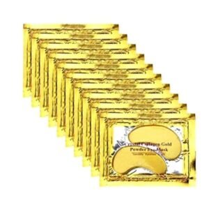 Pair Of 30 Crystal Collagen Gold Powder Eye Mask