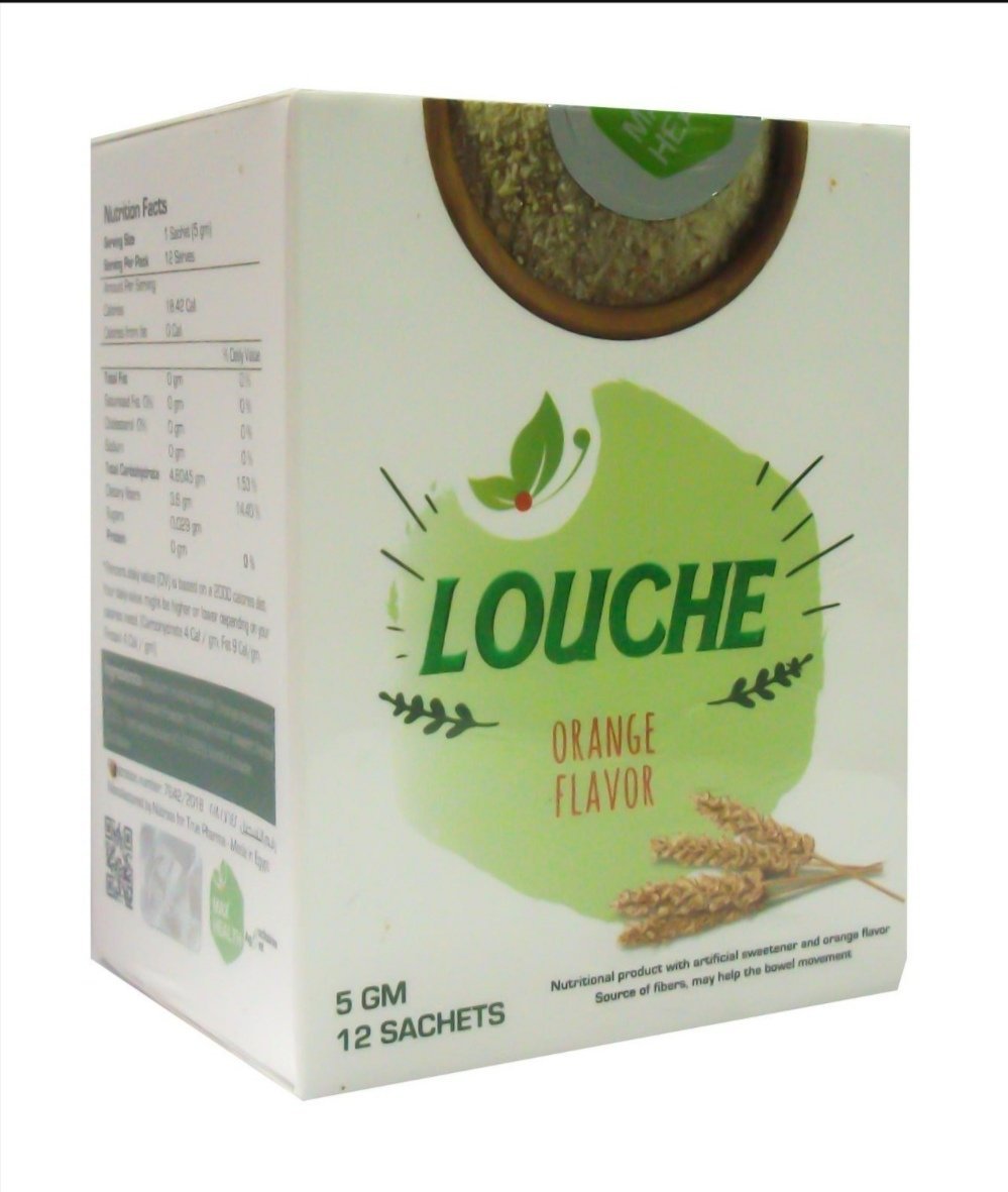 LOUCHE (ORANGE FLAVOR) 12 SACHETS x 5