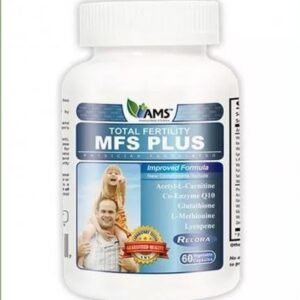 MFS PLUS 120 CAP-America Medic & Science MFS Plus Fertility Supplements for Men (120 Capsules) Sperm Count Booster, Supports Motility | Natural Preconception Vitamins, Reproductive Aid, with Zinc, CoQ10