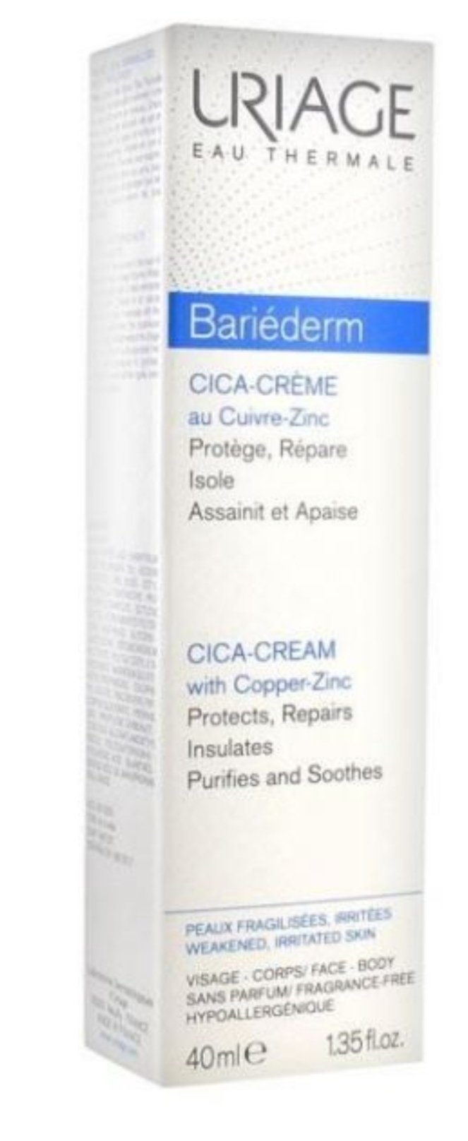 Uriage Bariederm Repairing Cica-cream 40ml