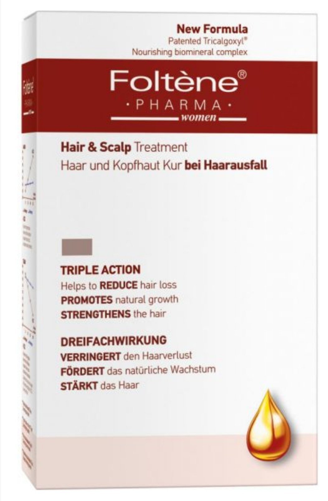 Hair and Scalp Treatment for Women 100ml | Foltene