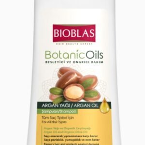 Anti Hair Loss Shampoo Botanic Oils with Argan oil, 360 ml_Bioblas