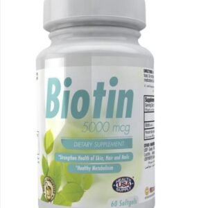 BIOTIN 5000µ 60/SG CAP