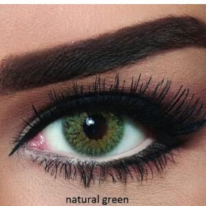 Bella Colored Lenses - Natural Green - 3 Months