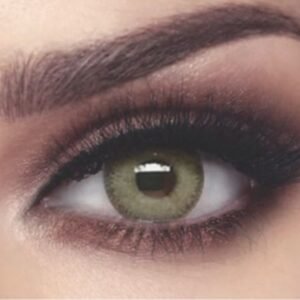 Bella Elite Colored Lenses - Three Months - Grey Olive